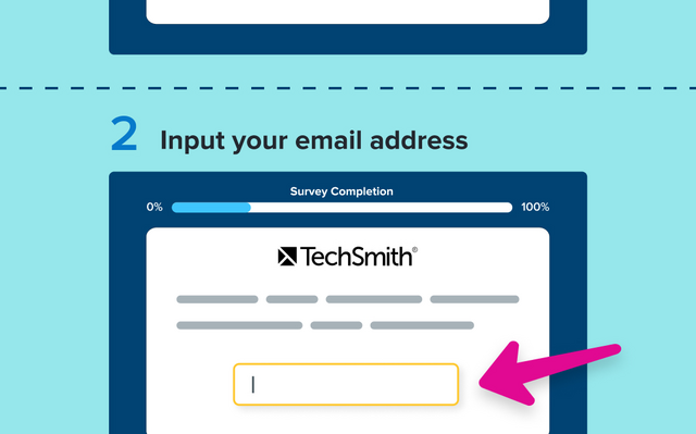 Snagit Step Capture building numbered visual instructions from an email workflow